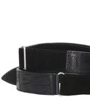 Orciani nobuckle ceintures noires