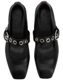 Aeyde "Uma Mary Jane" Shoe With Eyelets