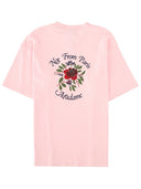 Drôle De Monsieur "Slogan Rose" T Shirt