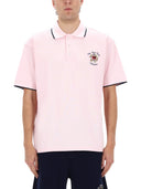 Drôle De Monsieur "Slogan Rose" Polo Shirt
