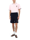 Drôle De Monsieur "Slogan Rose" Polo Shirt