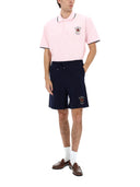 Drôle De Monsieur "Slogan Rose" Shorts