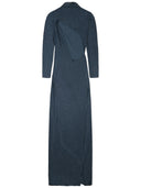 Self Portrait Long Dress With Rhinestones