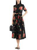 Dolce & Gabbana Midi Dress With "Bouquet" Print