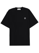 Stone Island-T-Shirt mit Logo-Aufnäher