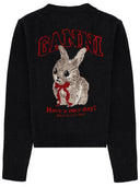 Ganni Cardigan With Graphics