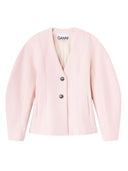 Ganni V Neck Blazer