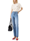 Jacquemus Grosgrain Short Sleeve T Shirt