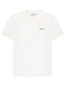Off White T Shirt With Logo