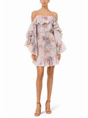 Zimmermann Mini Dress With Ruffles "Cascadian"