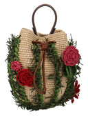 Anya Hindmarch "Cactus" Bag With Floral Details