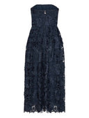 Rotate Birger Christensen 3 D Lace Midi Dress