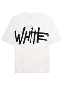 Off White T Shirt With Logo