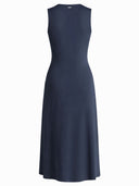 Michael By Michael Kors Midi Dress With Zipper