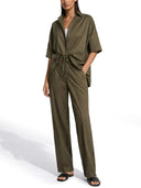 Fay Stretch Poplin Shirt