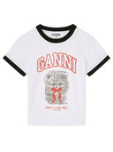 Ganni T Shirt "Kitty"