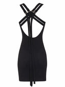 The Attico Viscose Blend Mini Dress