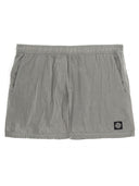 Stone Island Swimsuit With Logo Patch
