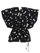 Alysi Sleeveless Top With Ribbon