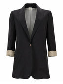 Alysi Silk Blazer