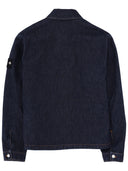 Stone Island Denim Jacket With Logo Patch