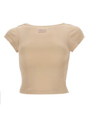 Jean Paul Gaultier Top With Logo Patch