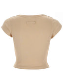 Jean Paul Gaultier Top With Logo Patch