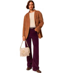 Lila Cordhose von Twinset