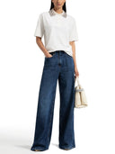 Brunello Cucinelli Polo Shirt With "Dazzling" Collar