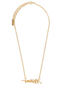 Moschino Logo Necklace