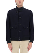 Fay Wool Jacket With Buttons