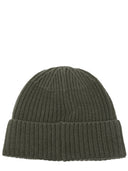 Stone Island Wool Cap With Logo