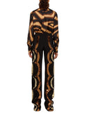 Pucci Seidenhemd mit Labyrinth-Print