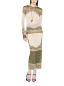 Jean Paul Gaultier Top With "Cartouche" Print