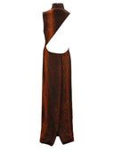 Jean Paul Gaultier Python Print Long Dress