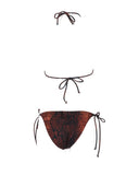 Jean Paul Gaultier Python Print Bikini