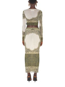 Jean Paul Gaultier Top With "Cartouche" Print