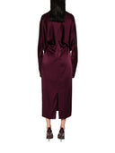 Stella Mc Cartney Midi Dress With Cut Out Detail
