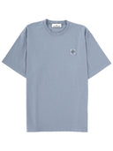 Stone Island-T-Shirt mit Logo-Aufnäher