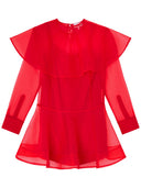 Ganni Organza-Minikleid