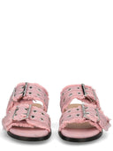 Ganni Denim Sandal With Bangs
