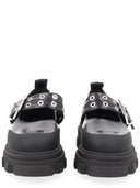 Ganni Ballerina With Logo Buckle