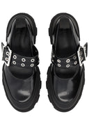 Ganni Ballerina With Logo Buckle
