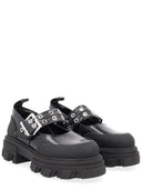 Ganni Ballerina With Logo Buckle