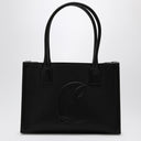 Christian Louboutin Black Leather Small Tote Bag By My Side
