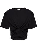 Magda Butrym geknotetes T-Shirt