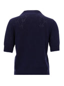 Gucci-Poloshirt aus Seide und Baumwolle