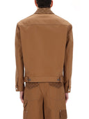 Gucci-Jacke mit Reißverschluss und Kragen
