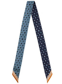 Fendi Polka Dot Silk Scarf