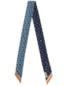 Fendi Polka Dot Silk Scarf